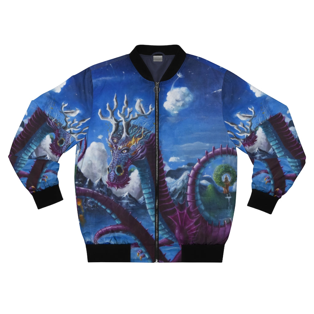 Dragon2 - AOP Bomber Jacket – shivamaharaj
