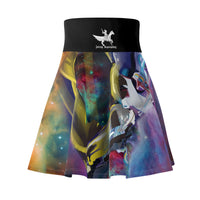 Midnight -  Women's Skater Skirt