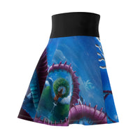 Dragon2 -  Women's Skater Skirt