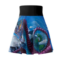 Dragon2 -  Women's Skater Skirt