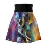 Midnight -  Women's Skater Skirt