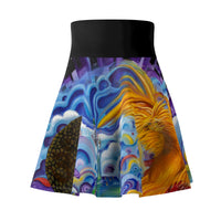 Buddha -  Women's Skater Skirt