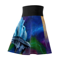 Alone -  Women's Skater Skirt