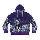 Mother - Men's Full-Zip Hoodie (AOP)