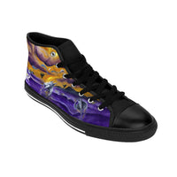 Dimensions Within - Men's High-top Sneakers