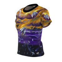 Dimensions Within - Women's AOP Cut & Sew Tee