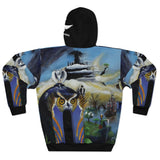 nature VS Man - AOP Unisex Pullover Hoodie