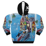 Port of Spain - AOP Unisex Pullover Hoodie