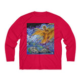 Buddha  - Men's Long Sleeve Moisture Absorbing Tee