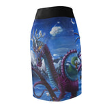 Dragon2 - Women's Pencil Skirt