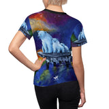 Alone - Women's AOP Cut & Sew Tee