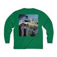 nature VS Man  - Men's Long Sleeve Moisture Absorbing Tee