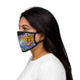 Buddha  -Mixed-Fabric Face Mask