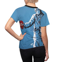 COVID-19 - Women's AOP Cut & Sew Tee