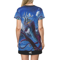 Dragon2 - All Over Print T-Shirt Dress