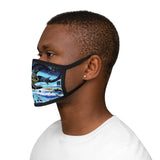 Enigmatic Portals -Mixed-Fabric Face Mask
