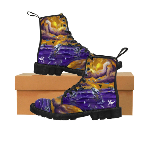 Dimensions Within - Men's Canvas Boots