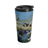 Nature VS Man - Stainless Steel Travel Mug