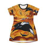 Set me free - All Over Print T-Shirt Dress