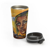 Dark they were with golden eye - Stainless Steel Travel Mug
