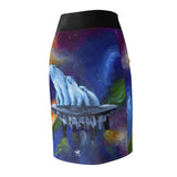 Alone - Women's Pencil Skirt