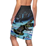 Enigmatic Portals - Women's Pencil Skirt