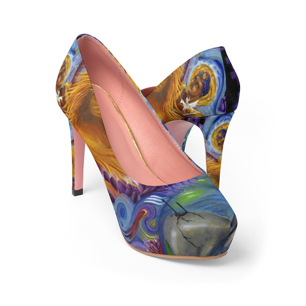 Buddha - Women's Platform Heels