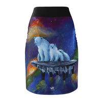 Alone - Women's Pencil Skirt