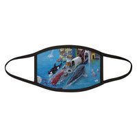 Port of Spain  -Mixed-Fabric Face Mask