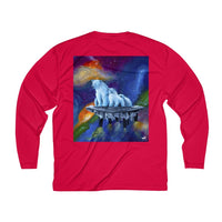 Alone - Men's Long Sleeve Moisture Absorbing Tee