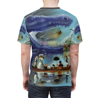 All in the same boat - Unisex AOP Cut & Sew Tee