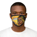 Dark they were with golden Eye -Mixed-Fabric Face Mask