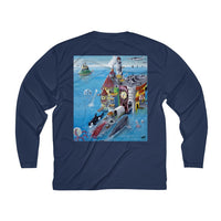 Port of Spain  - Men's Long Sleeve Moisture Absorbing Tee