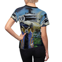 Nature VS Man - Women's AOP Cut & Sew Tee