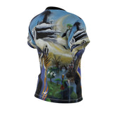 Nature VS Man - Women's AOP Cut & Sew Tee