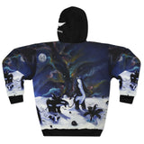 Family - AOP Unisex Pullover Hoodie