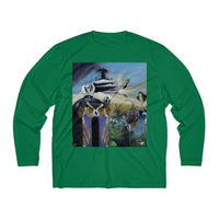 nature VS Man  - Men's Long Sleeve Moisture Absorbing Tee