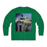 nature VS Man  - Men's Long Sleeve Moisture Absorbing Tee