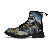nature VS Man - Women's Canvas Boots