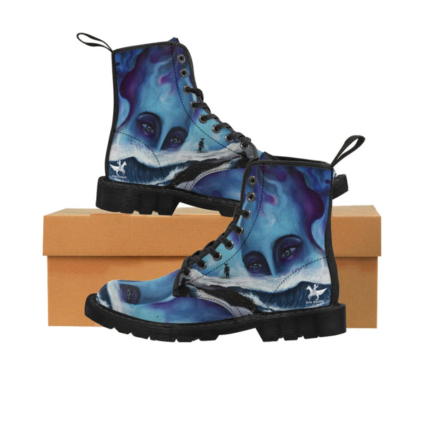 Midnight - Men's Canvas Boots