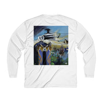 nature VS Man  - Men's Long Sleeve Moisture Absorbing Tee