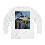 nature VS Man  - Men's Long Sleeve Moisture Absorbing Tee