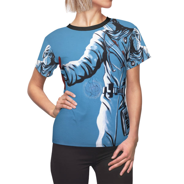COVID-19 - Women's AOP Cut & Sew Tee