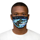 Enigmatic Portals -Mixed-Fabric Face Mask