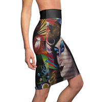 Calypso - Women's Pencil Skirt