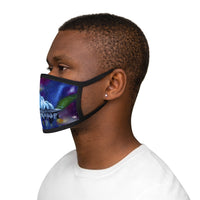 Alone -Mixed-Fabric Face Mask