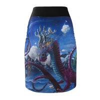 Dragon2 - Women's Pencil Skirt