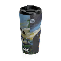 Nature VS Man - Stainless Steel Travel Mug