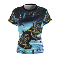Enigmatic Portals - Women's AOP Cut & Sew Tee