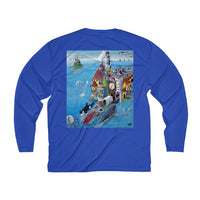 Port of Spain  - Men's Long Sleeve Moisture Absorbing Tee